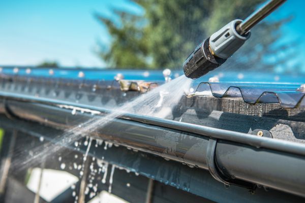 Gutter Pressure Washing in Mandeville