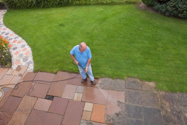 Pavers Pressure Washing in Mandeville