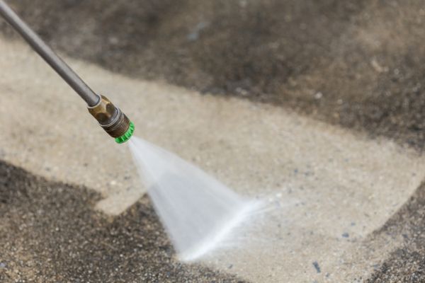 Concrete Patio Cleaning in Mandeville