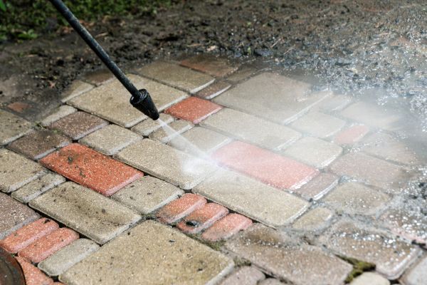 Paver Patio Cleaning in Mandeville