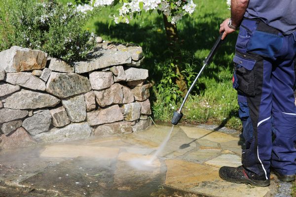 Stone Pressure Washing in Mandeville