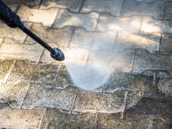 Paver Pressure Washing in Mandeville