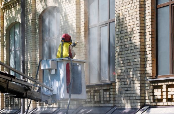 Brick Facade Cleaning in Mandeville