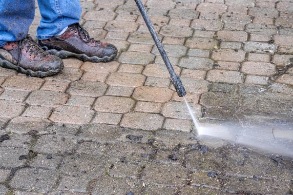 Stone Patio Cleaning in Mandeville